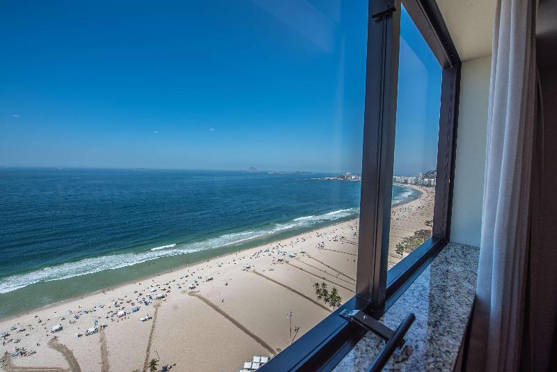 اتاق استاندارد با چشم‌انداز دریا, Hilton Copacabana Rio De Janeiro