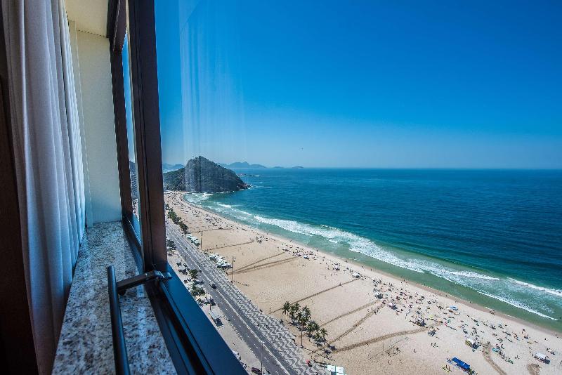 اتاق استاندارد با چشم‌انداز دریا, Hilton Copacabana Rio De Janeiro