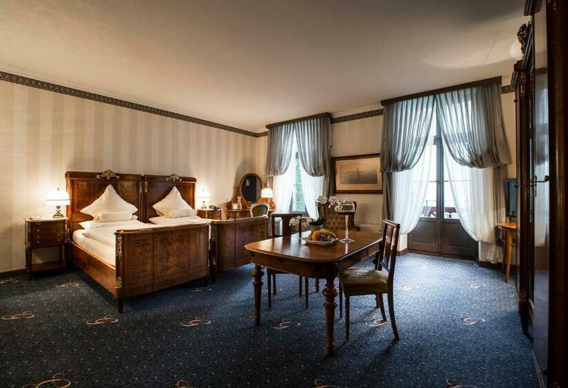 Номер Deluxe Вид на Озеро, Grandhotel Giessbach