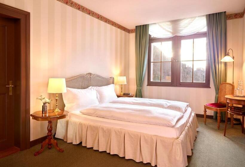 חדר קלאסי עם נוף לאגם, Grandhotel Giessbach