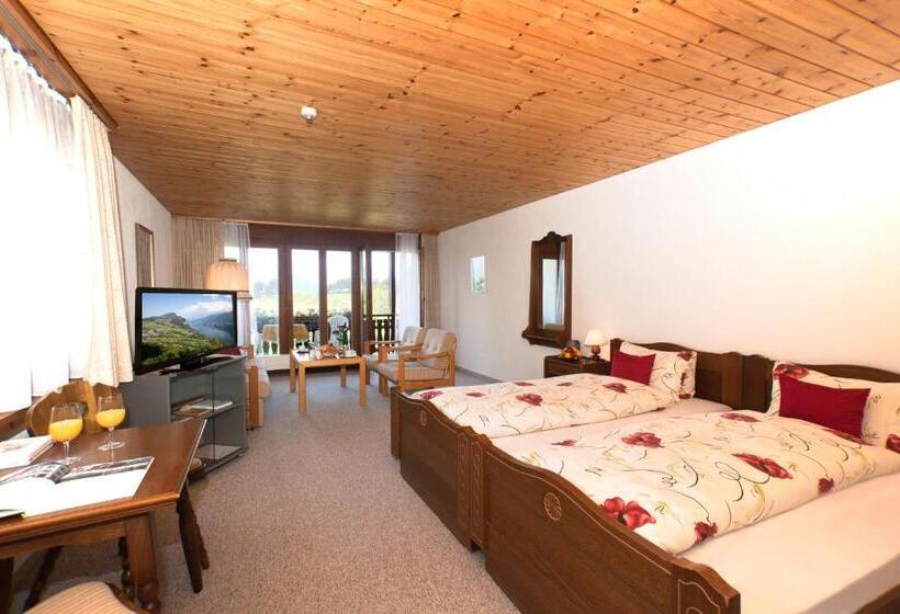 带观景的标准间, Arvenbüel