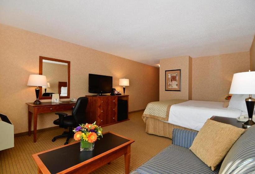 带大床的行政房间, Best Western Plus Langley Inn