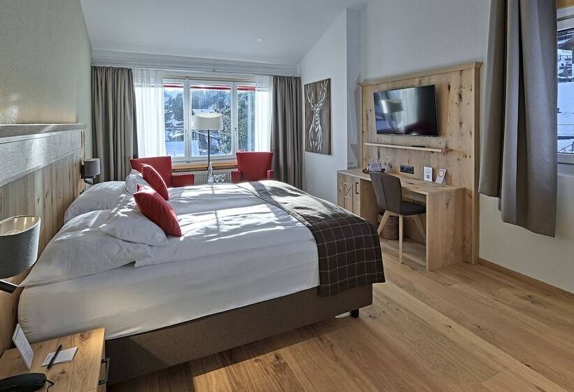 غرفة قياسية مطلة على الجبل, Bristol Relais Du Silence Superior