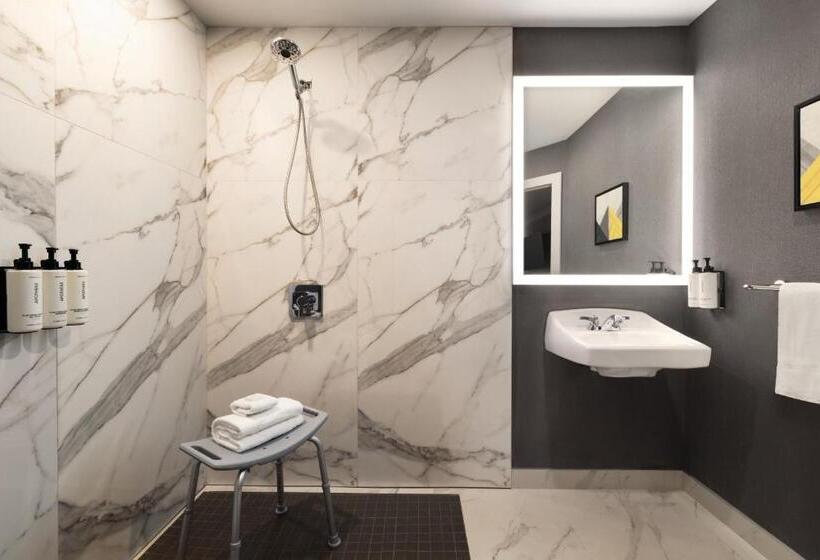 장애인을 위한 킹사이즈 침대 스탠다드 룸, Crowne Plaza Saint John Harbour View, An Ihg