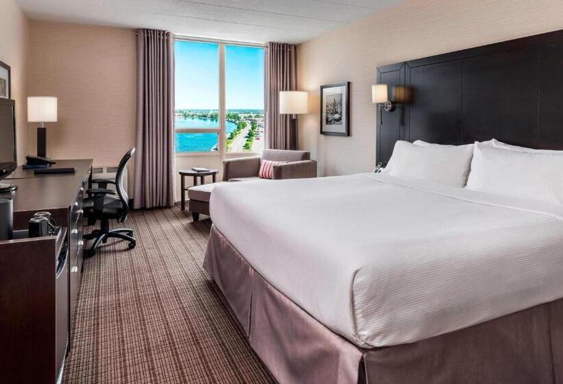 غرفة ديلوكس سرير كينج, Delta Hotels By Marriott Sault Ste. Marie Waterfront