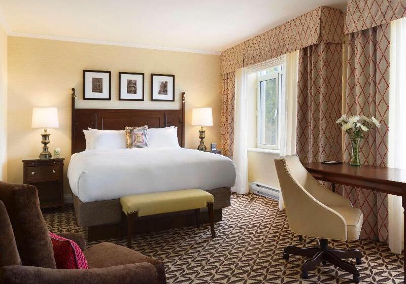 带大床的套房, Fairmont Le Manoir Richelieu