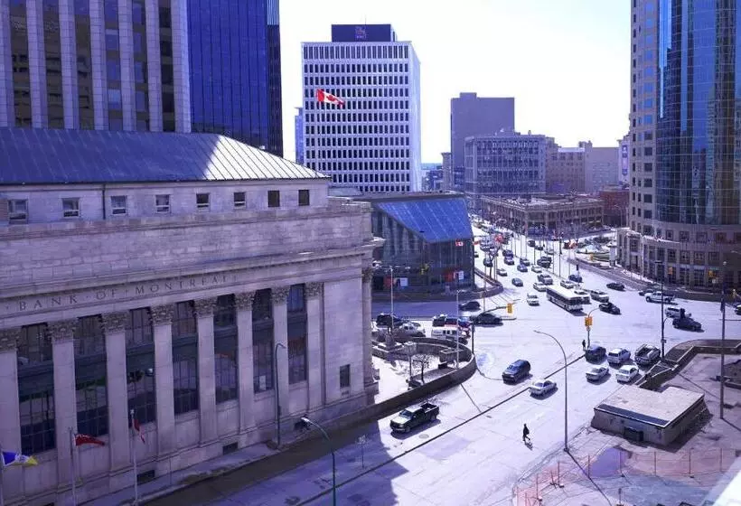 اتاق استاندارد با چشم‌انداز شهر, Fairmont Winnipeg