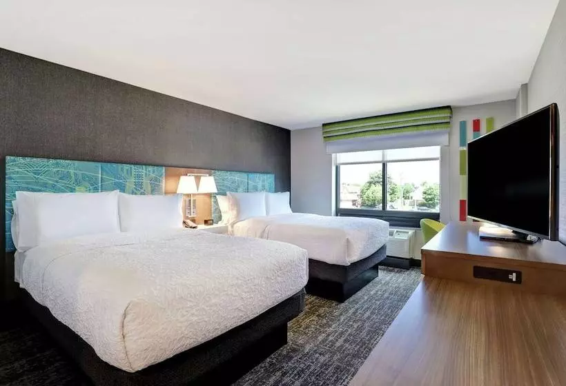 ２ダブルベッドのスタンダードルーム, Hampton Inn By Hilton St. Catharines Niagara