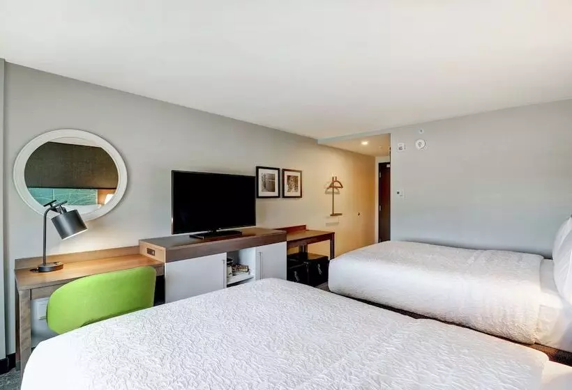 ２ダブルベッドのスタンダードルーム, Hampton Inn By Hilton St. Catharines Niagara