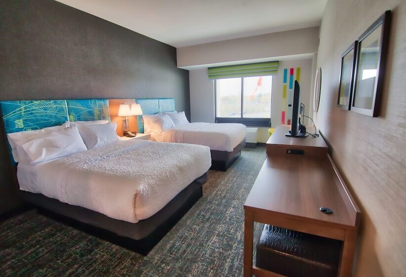 غرفه قياسيه سريرين مزدوجين, Hampton Inn By Hilton St. Catharines Niagara
