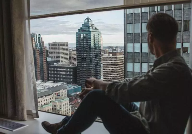 ２ダブルベッドのスタンダードルーム, Le Centre Sheraton Montreal