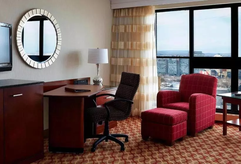 キングサイズベッドのデラックスルーム, Ottawa Marriott
