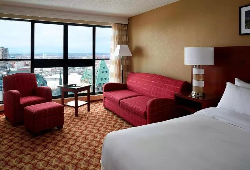 キングサイズベッドのデラックスルーム, Ottawa Marriott