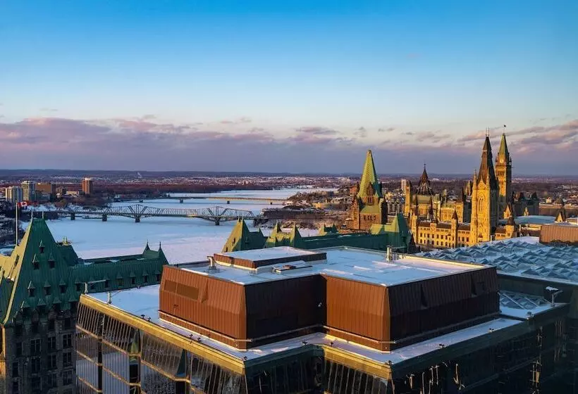 ２ダブルベッドのスタンダードルーム, Ottawa Marriott