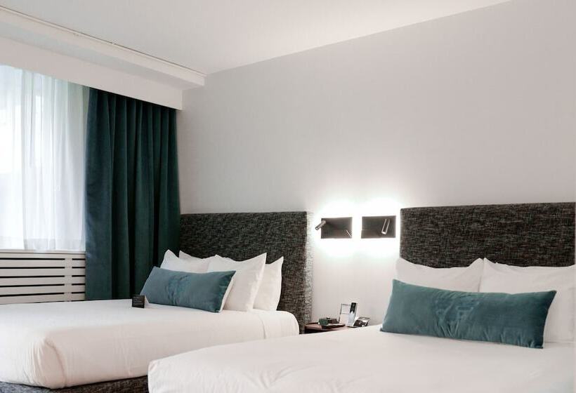 带2个双人床的标准工作室, The Burrard