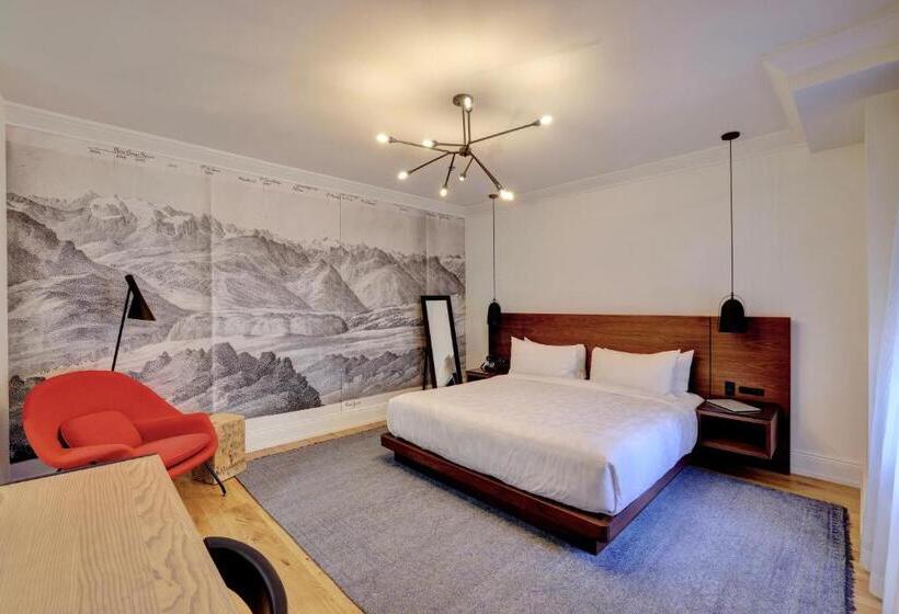 غرفة قياسية سرير كينج لذوى الإحتياجات الخاصة, The Walper Hotel, Part Of Jdv By Hyatt