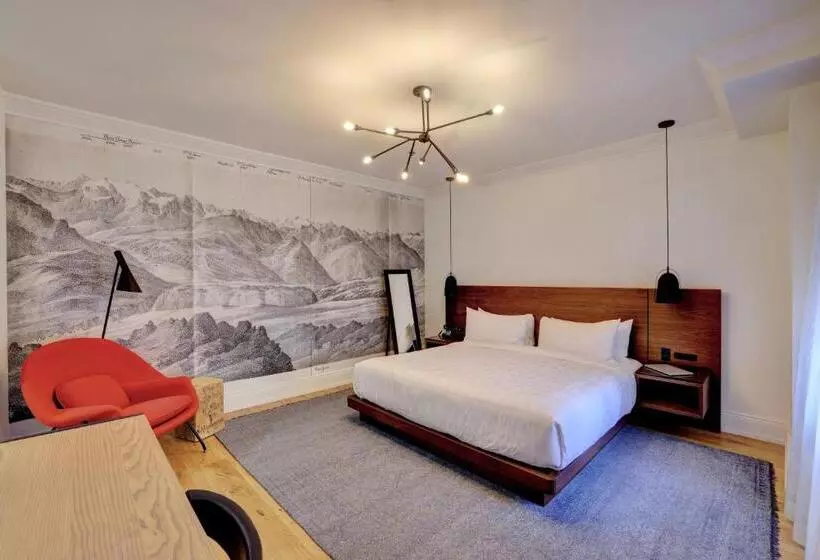 اتاق استاندارد با تخت بزرگ برای معلولان, The Walper Hotel, Part Of Jdv By Hyatt