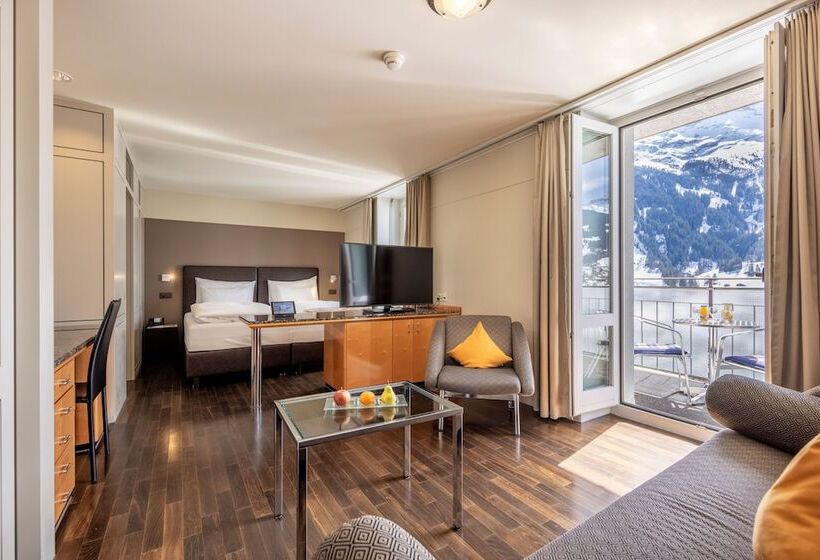 Habitación Deluxe Vista Montaña, Belvedere Swiss Quality