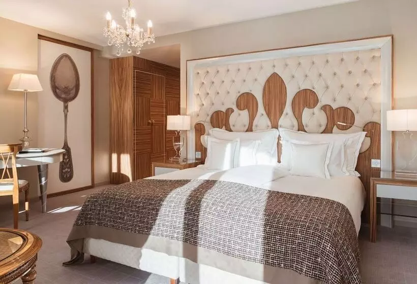 اتاق لوکس با چشم‌انداز دریاچه, Carlton Hotel St Moritz   The Leading Hotels Of The World