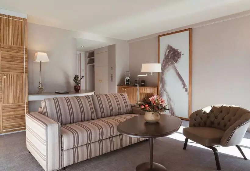 Suite with lake view, Carlton Hotel St Moritz   The Leading Hotels Of The World