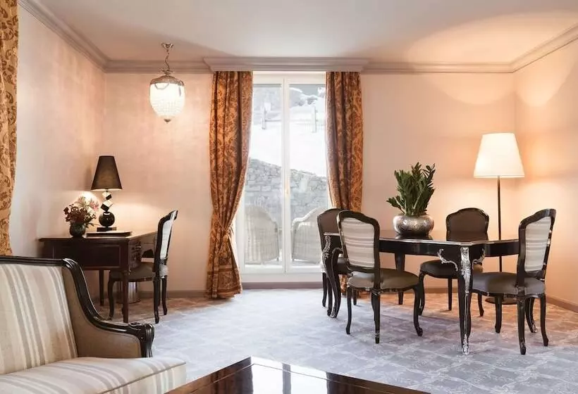 Suite with lake view, Carlton Hotel St Moritz   The Leading Hotels Of The World