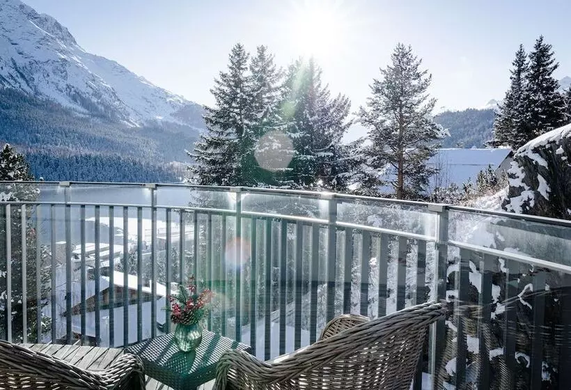 Suite with lake view, Carlton Hotel St Moritz   The Leading Hotels Of The World