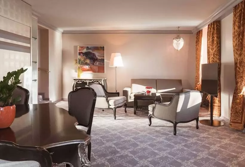 Suite with lake view, Carlton Hotel St Moritz   The Leading Hotels Of The World