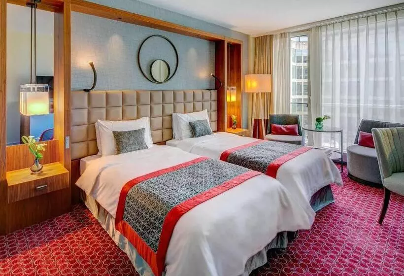 Standard-huone Sisäpuolella, Fairmont Grand Hotel Geneva