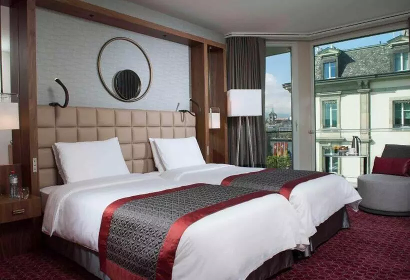 Standard-huone Näkymä, Fairmont Grand Hotel Geneva