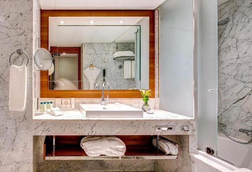 اتاق استاندارد با چشمانداز دریاچه, Fairmont Grand Hotel Geneva