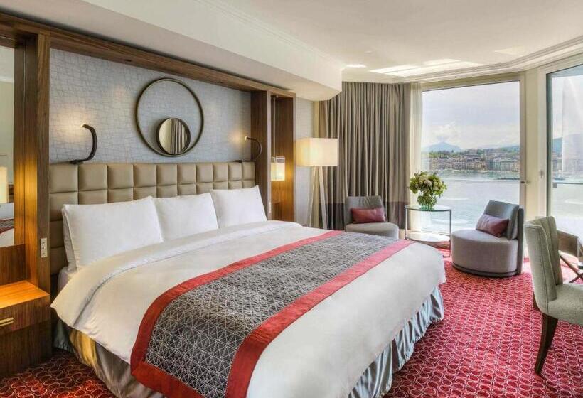 اتاق استاندارد با چشمانداز دریاچه, Fairmont Grand Hotel Geneva