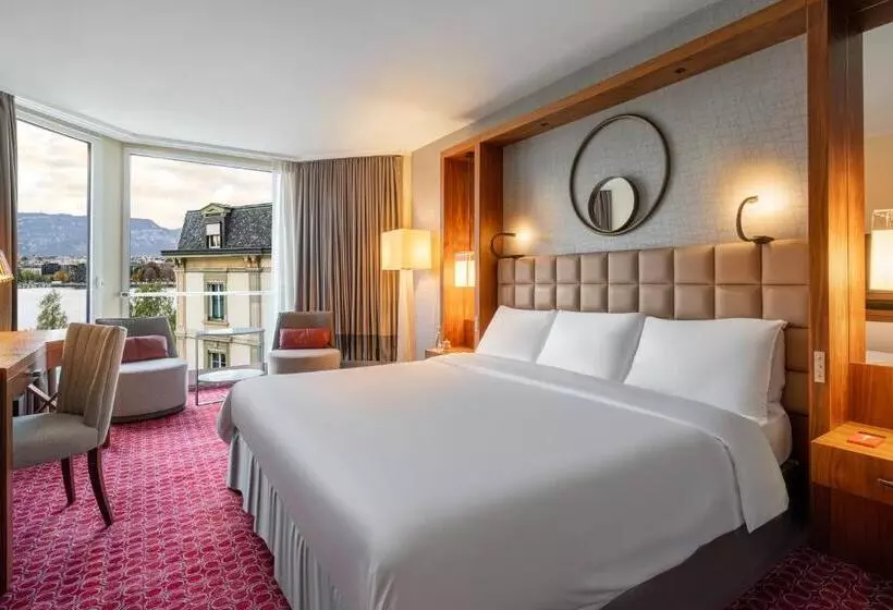 Standard-huone Näkymä, Fairmont Grand Hotel Geneva