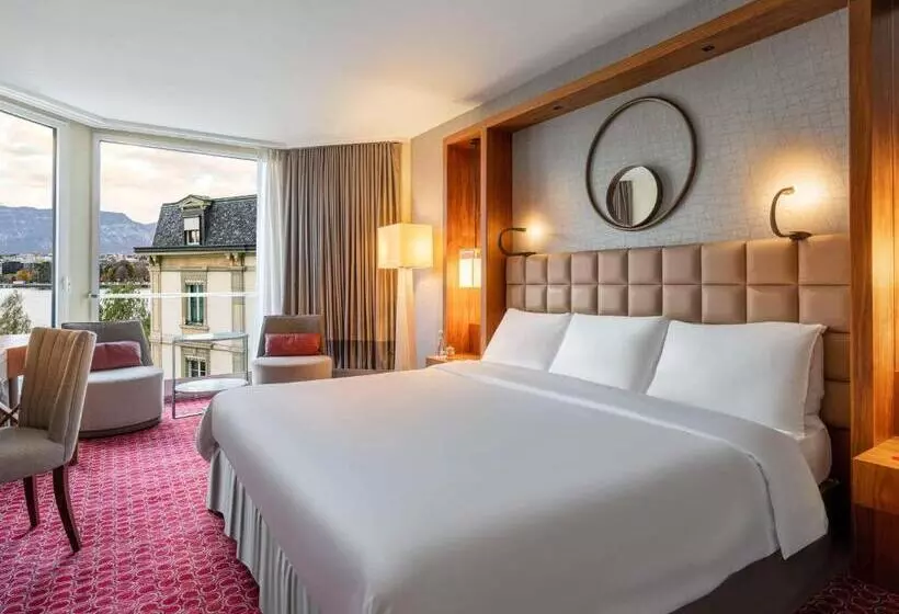 Standard-huone Näkymä, Fairmont Grand Hotel Geneva