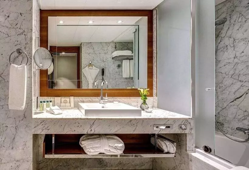 Standard-huone Näkymä, Fairmont Grand Hotel Geneva