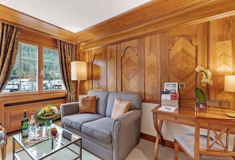 Номер Deluxe, Grand Hotel Zermatterhof