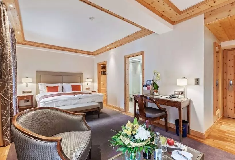 اتاق لوکس با چشم‌انداز, Grand Hotel Zermatterhof