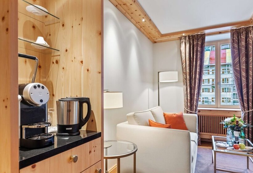 디럭스 전망 룸, Grand Hotel Zermatterhof