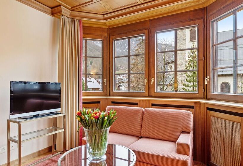 Люкс с Видом, Grand Hotel Zermatterhof