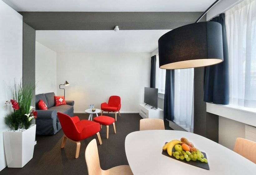 آپارتمان 1 خوابه با تراس, Home Swiss