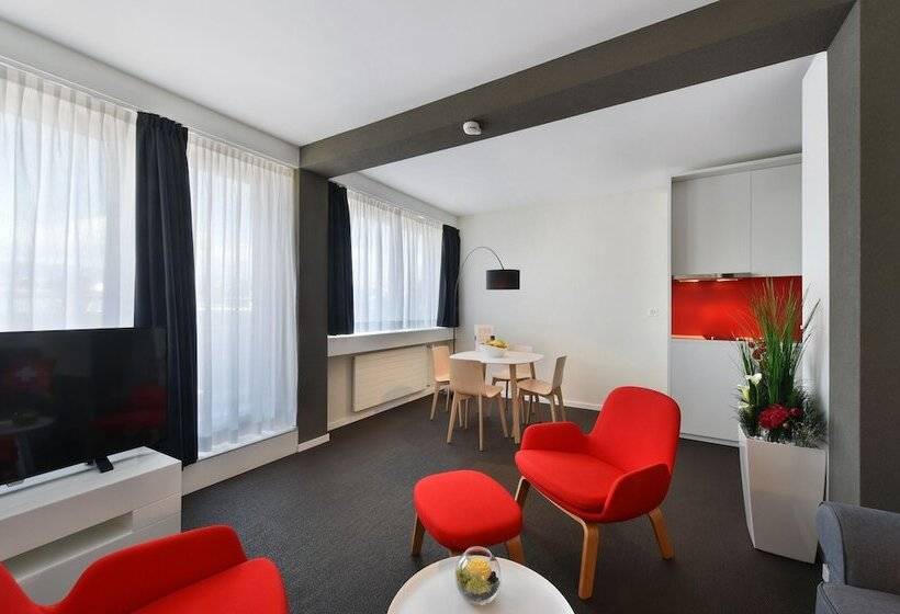 آپارتمان 1 خوابه با تراس, Home Swiss