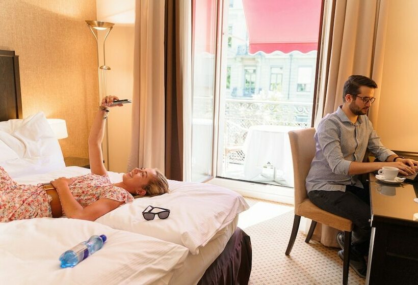 اتاق استاندارد با چشمانداز شهر, St. Gotthard