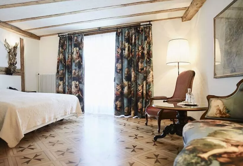 スーペリアシングルルーム, Romantik Hotel Wilden Mann Luzern