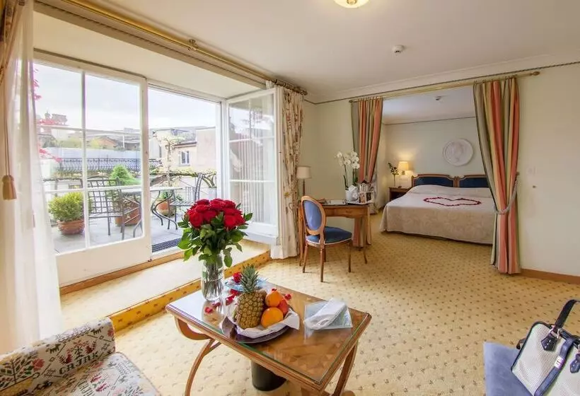 Standard Kolmen Hengen Huone, Romantik Hotel Wilden Mann Luzern
