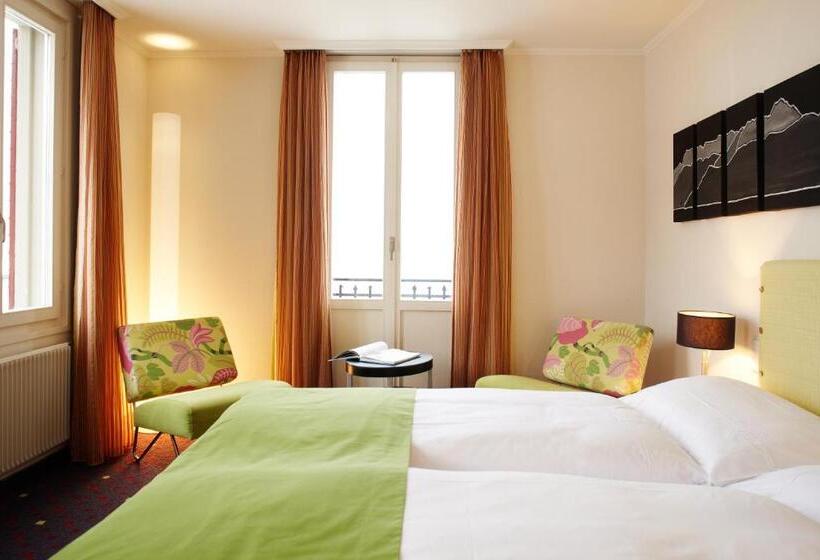 غرفة قياسية, Seehotel Gotthard