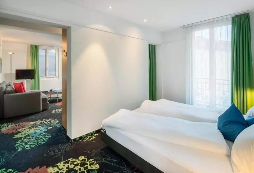 Suite Junior Vista Lago, Seehotel Gotthard