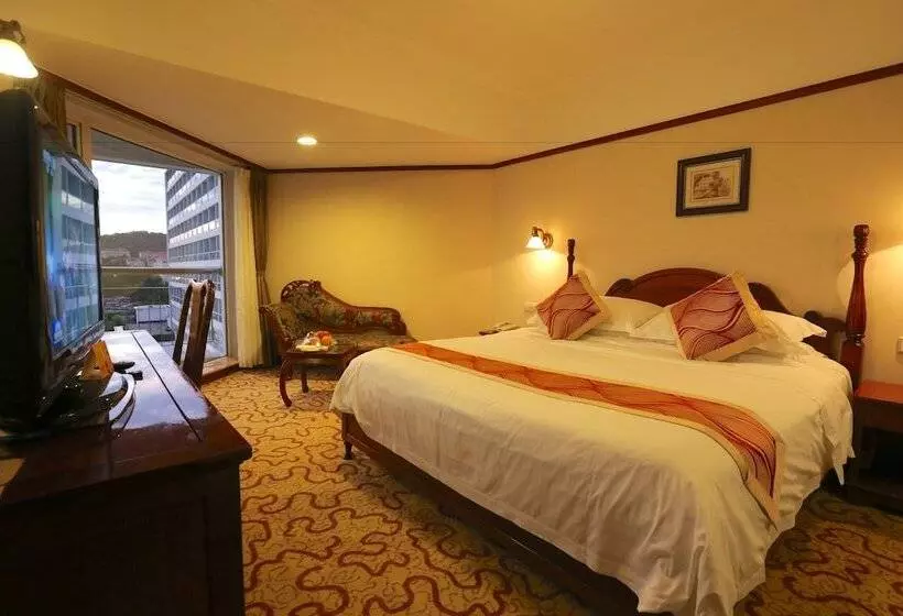 オーシャンビュースタンダードルーム, Huiquan Dynasty Hotel Qingdao