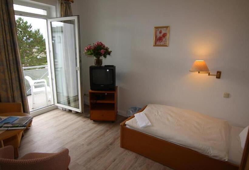 발코니 스탠다드 싱글 룸, Zur Schönen Aussicht