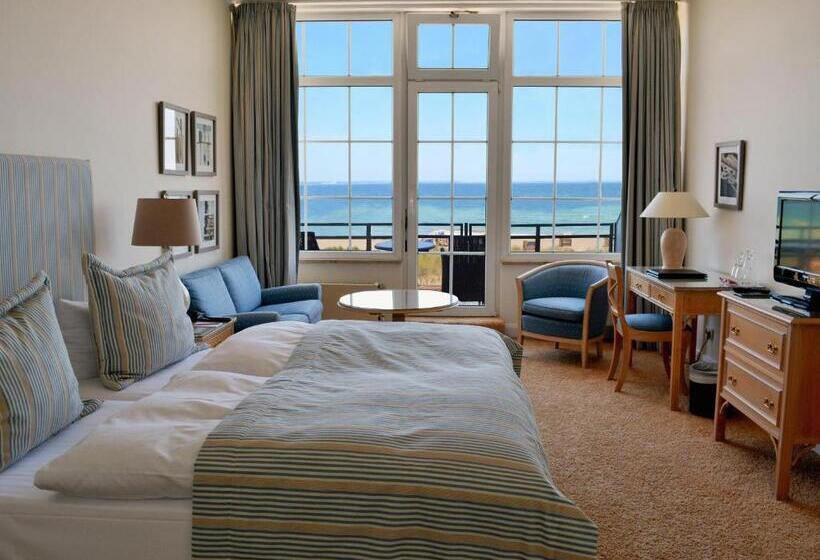 اتاق سوپریور با چشم‌انداز دریا, Strandhotel Miramar