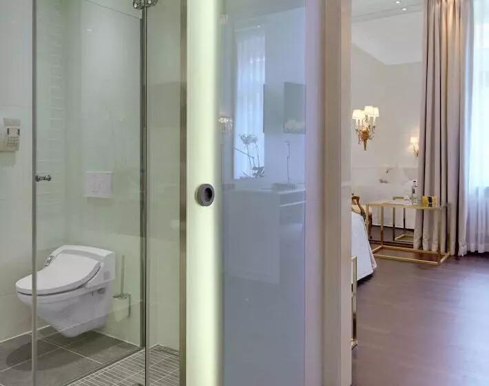 スタンダードシングルルーム, Europäischer Hof Heidelberg, Bestes Hotel Deutschlands In Historischer Architektur