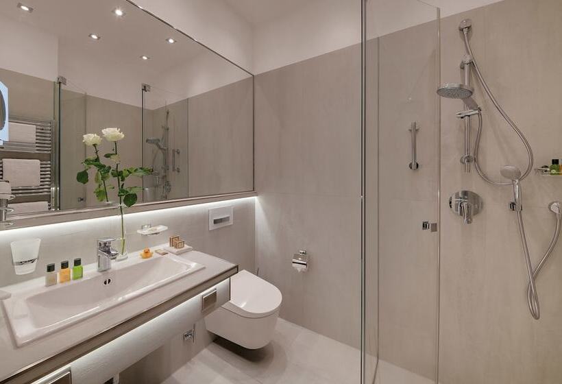 コンフォートシングルルーム, Europäischer Hof Heidelberg, Bestes Hotel Deutschlands In Historischer Architektur